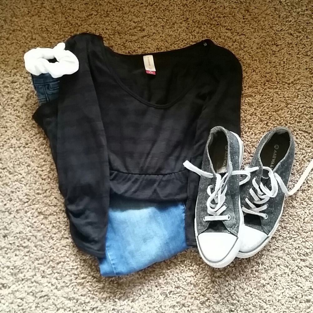 Womans Black Blouse